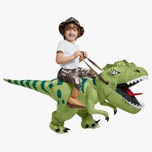 Inflatable children dinosaur costume